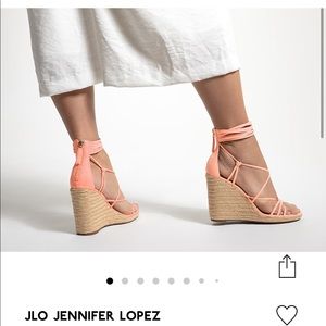 Jennifer Lopez Wedge Sandals